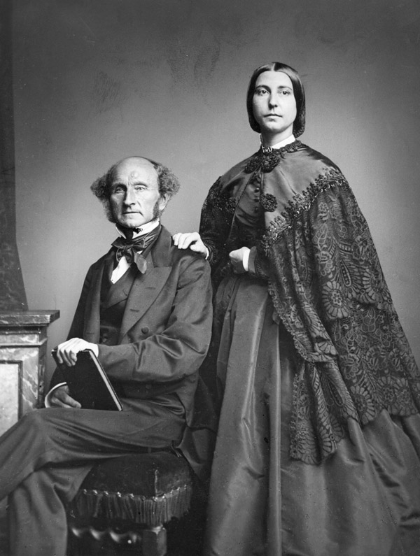 Portrait de M. Mill et madame Taylor